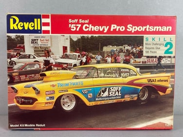 Revell 1957 Soff Seal Chevy Pro Sportsman Model Car Kit