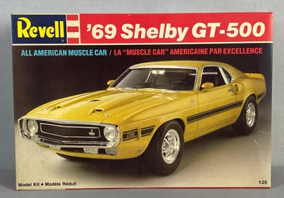 Revell 1969 Shelby Mustang GT-500 Plastic Model Kit
