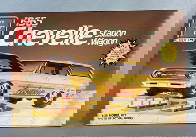 AMT ERTL 1965 Chevelle Station Wagon Plastic Model Kit