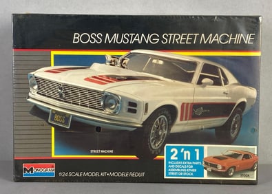 Monogram Boss Mustang Street Machine Plastic Model Kit