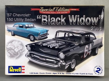 Revell Special Edition 57 Chevrolet Black Window 2 in 1 Plastic Model Kit