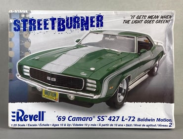 Revell 1969 Camaro SS 427 L-72 Plastic Model Kit