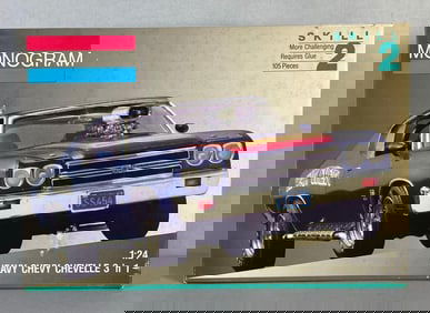 Monogram Heavy Chevy Chevelle 3 in 1 Plastic Model Kit