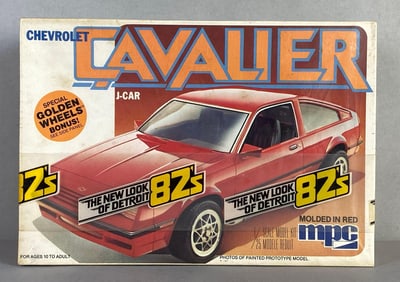 MPC Chevrolet Cavalier J-Car Plastic Model Kit