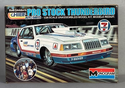 Monogram Bob Gliddens Pro Stuck Thunderbird Plastic Model Kit