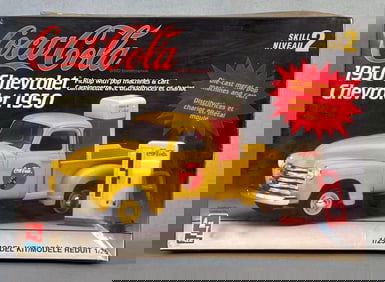 AMT ERTL Coca-Cola 1950 Chevrolet Plastic Model Kit
