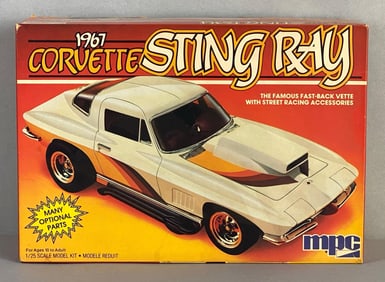 MPC 1967 Corvette Sting Ray Plastic Model Kits