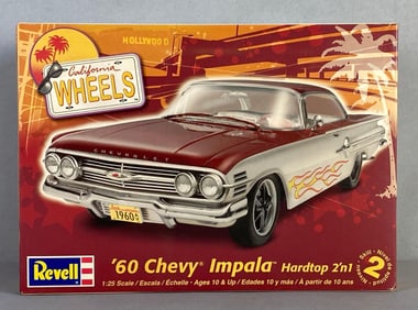 Revell 1960 Chevy impala Hardtop 2 in 1 Plastic Model Kit