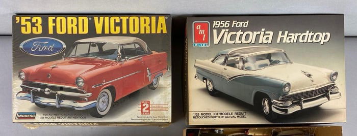 Group of 2 Ford Victoria Model Car Kits
