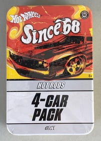 Mattel Hot Wheels Since 68 4 Car Gift Pack