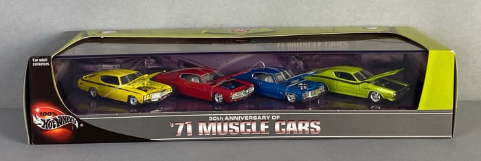 Mattel Hot Wheels 71 Muscle Cars Gift Pack