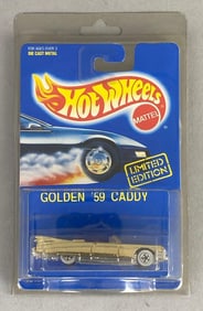 Limited Edition Mattel Hot Wheels Golden 59 Caddy
