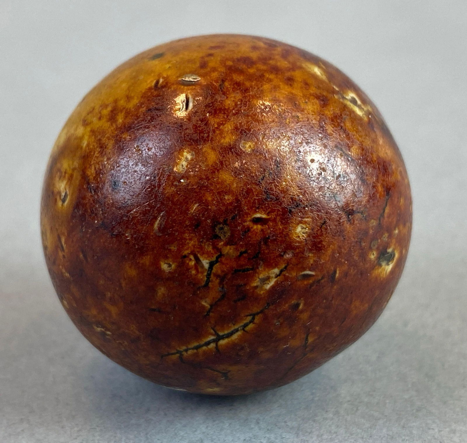 Brown Pottery Marble (1 of 2)