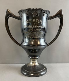 1907 Boston Charles River War Canoe Race Trophy Cup