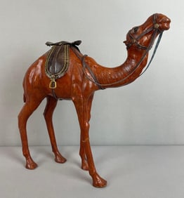 Vintage Liberty's Aged Leather Wrapped Camel