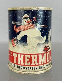 Vintage Publico Industries Thermo Anti-Freeze Advertising Coin Bank