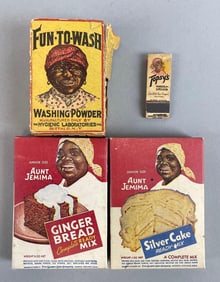 Group of Vintage Black Americana Advertising Items