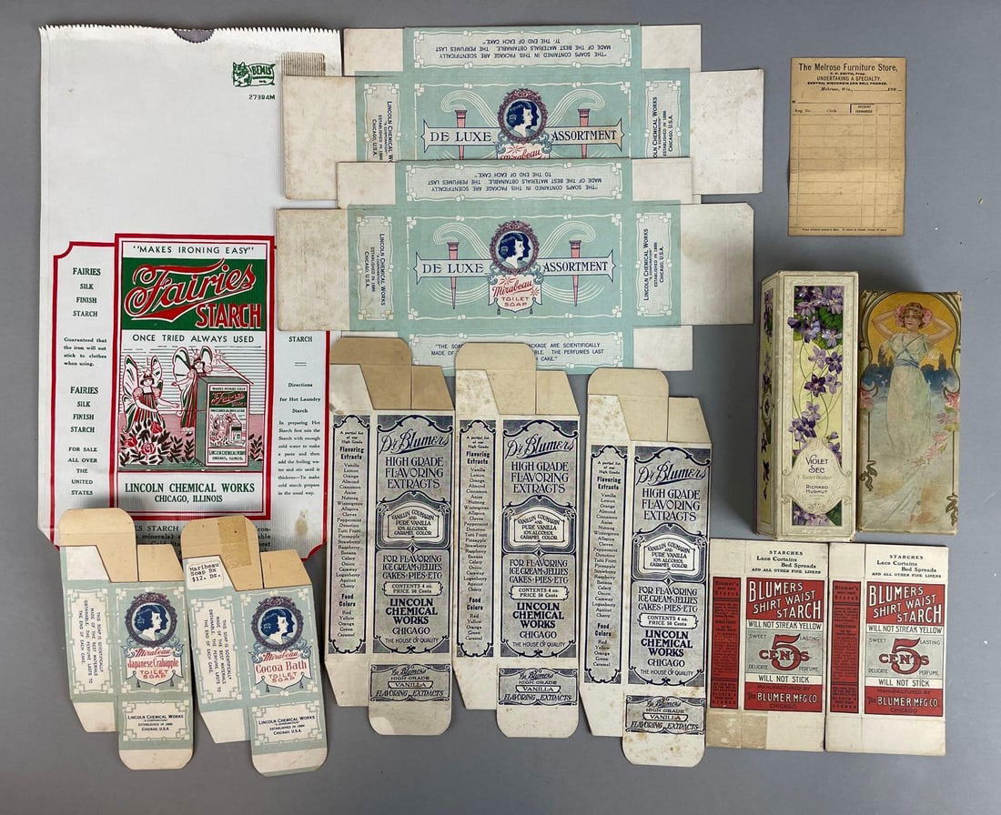 Group of Vintage Advertising Boxes and More (1 of 3)