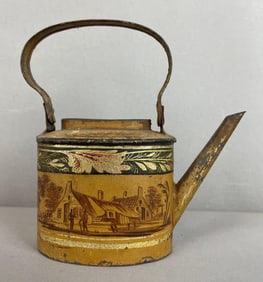 Antique Decorative Toleware Watering Can
