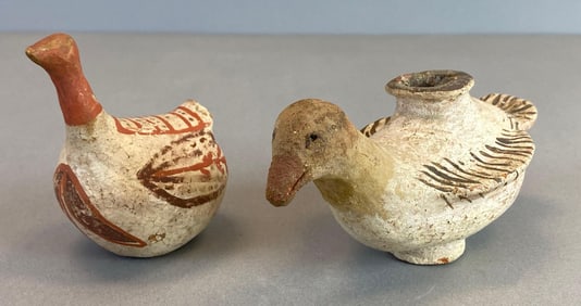 Group of 2 Native American Pottery Vessels