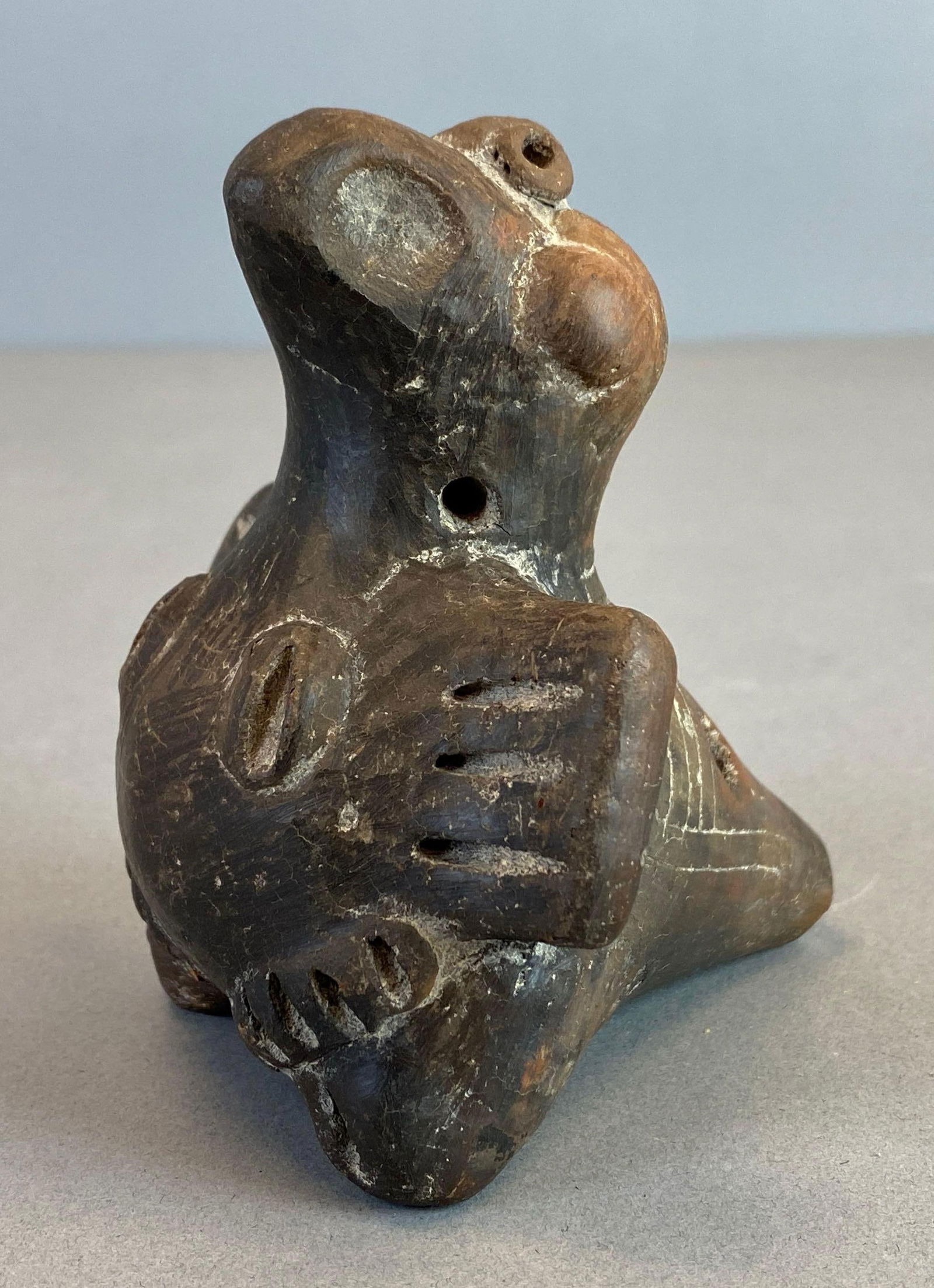 Pre-Columbian Pottery Ocarina (1 of 6)