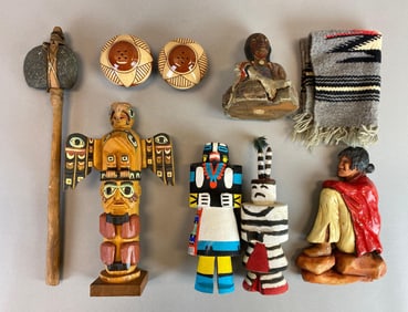 Group of Native American Items
