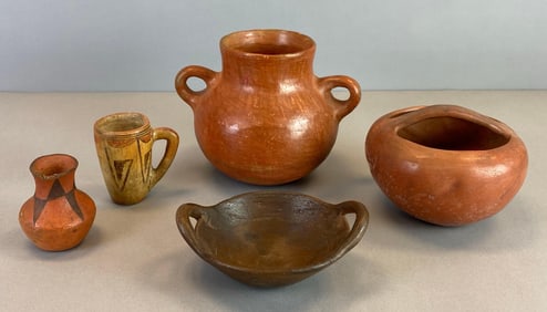 Group of Native American Pottery
