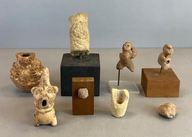 Group of Pre-Colombian Artifacts