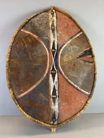 Kenyan Maasai Decorative Shield
