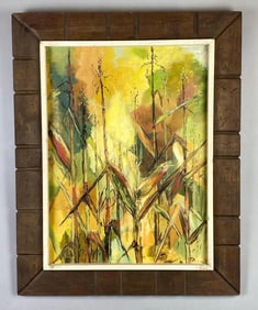 Mehlli Corn Tassels Oil Painting on Canvas