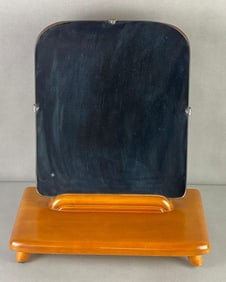 MCM Heywood Wakefield Style Wood Based Vanity Mirror