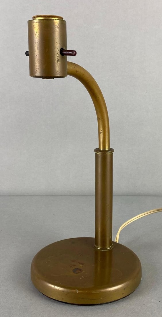Mid-Century Modern Walter Von Nessen Brass Table Lamp (1 of 8)