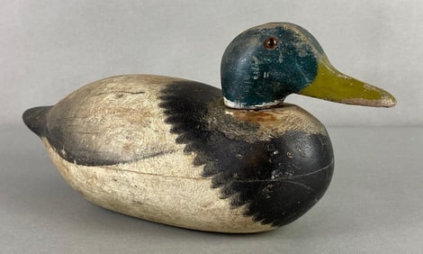 Vintage Wood Mallard Duck Decoy