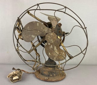 Antique The Emerson Electric Mfg Co 30 Volt Fan
