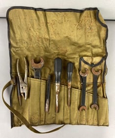 Vintage Car Tool Set Roll