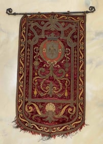 Antique Coronation Banner