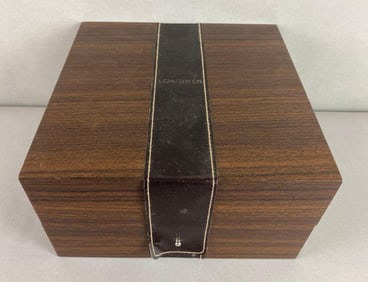 Empty Longines Wooden Display Storage Watch Box