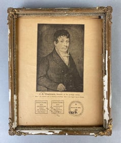 James A. Chalmers Inventor of the Postage Stamp Memorial Page