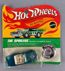 1969 Mattel Hot Wheels Redline Die-Cast Light My Firebird Car