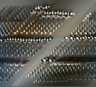 Group of 53 Roger Bros Reflection Series Flatware