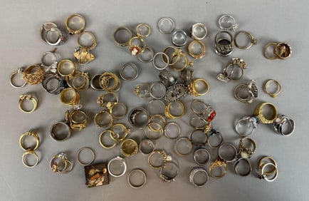 Group of Costume Jewelry Rings