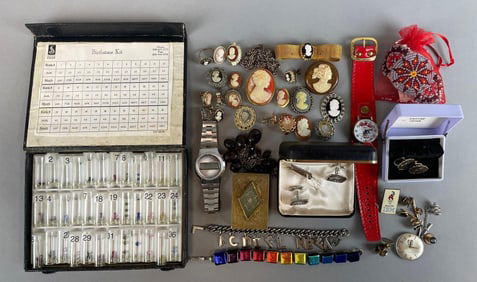 Group of Costume Jewelry and More