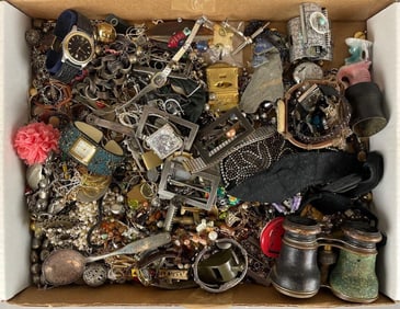 Group of Assorted Costume Jewelry and More