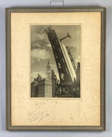 Ryder Chicago Bridge Steel Stone Sky Photograph Print