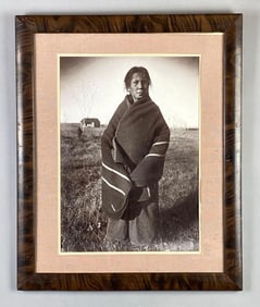 Native American Woman Photograph Print on Paper