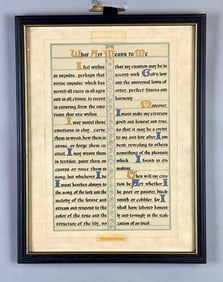 1953 George Element Judd What Art Means to Me Print