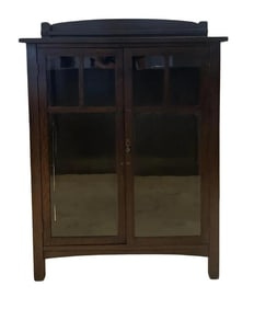 Antique Limbert's Arts and Crafts Oak Bookcase