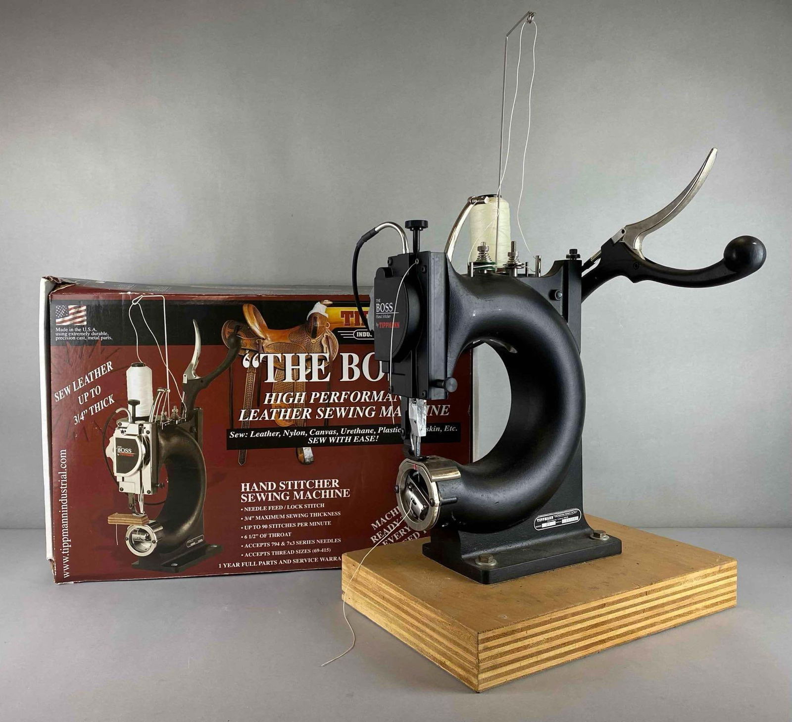 Tipmann The Boss High Performance Leather Sewing Machine (1 of 7)