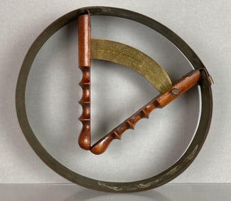 Antique Hand Band Hat Measuring Tool