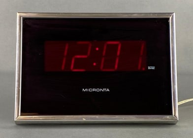 Micronta LED Digital Wall Clock